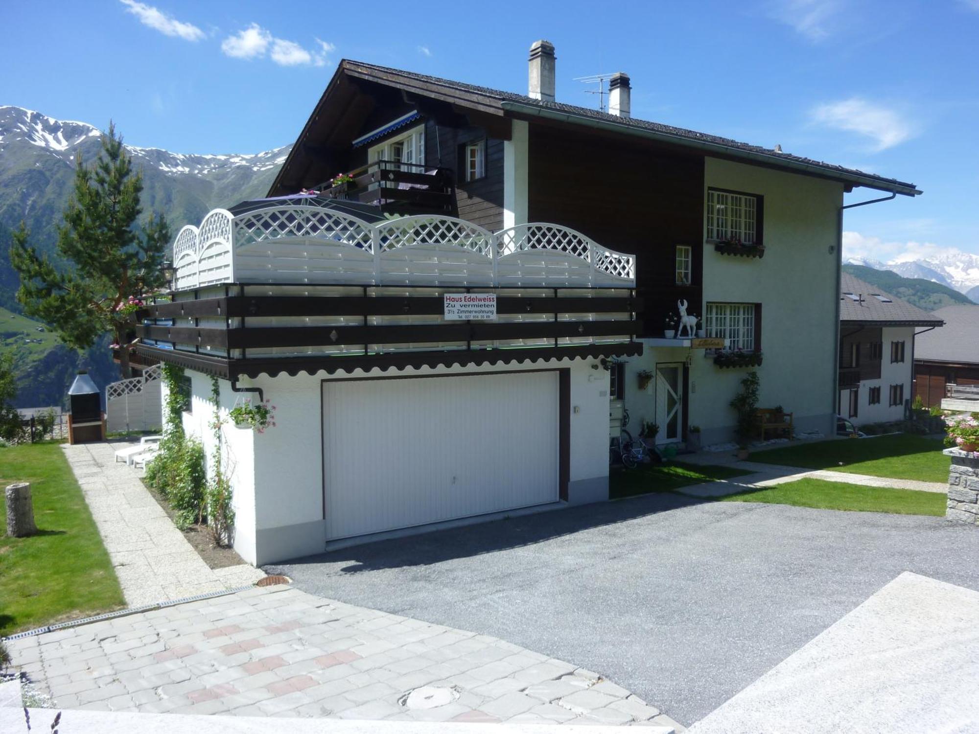 Ferienwohnung Edelweiss Grächen Kültér fotó