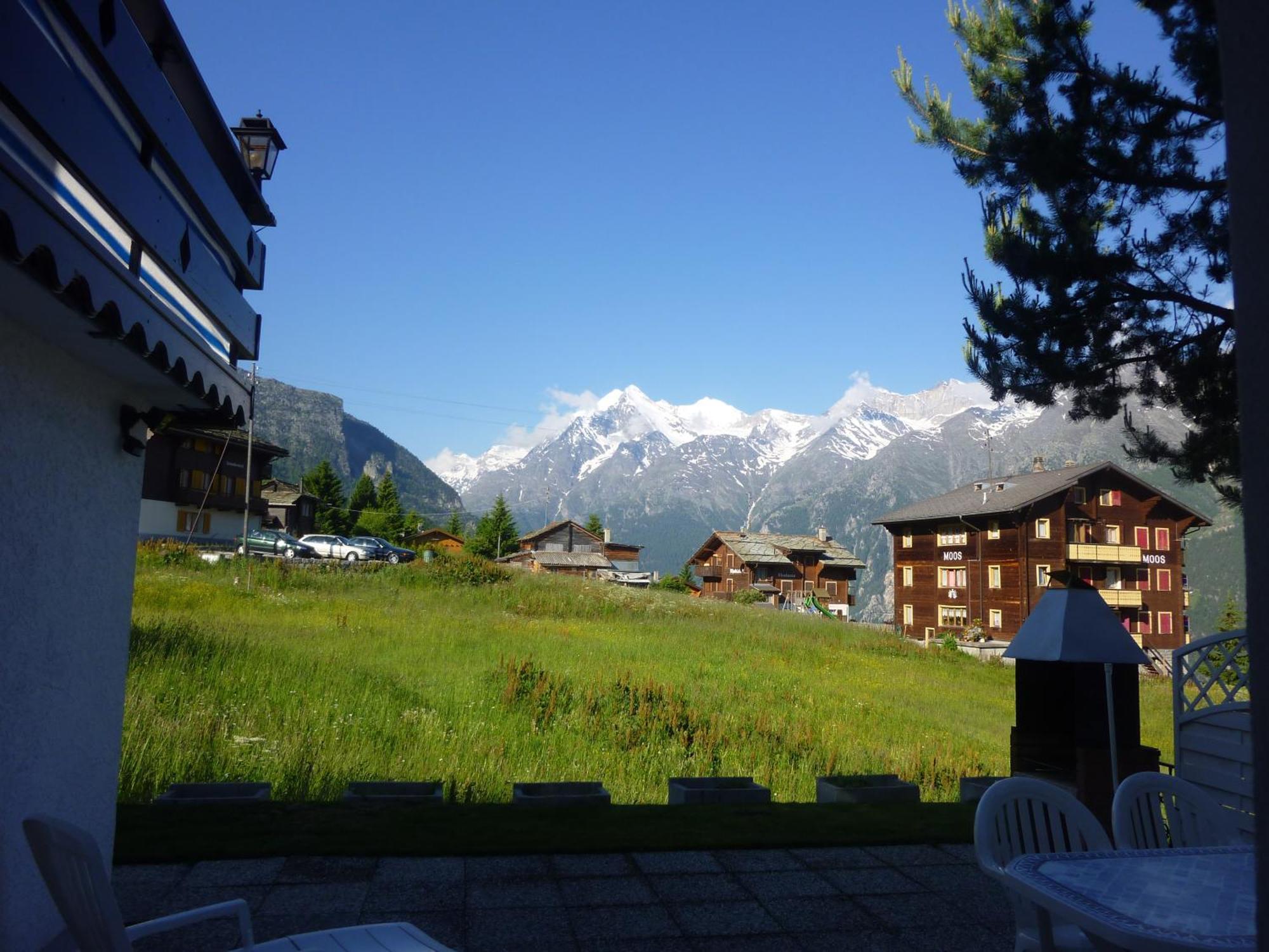 Ferienwohnung Edelweiss Grächen Kültér fotó